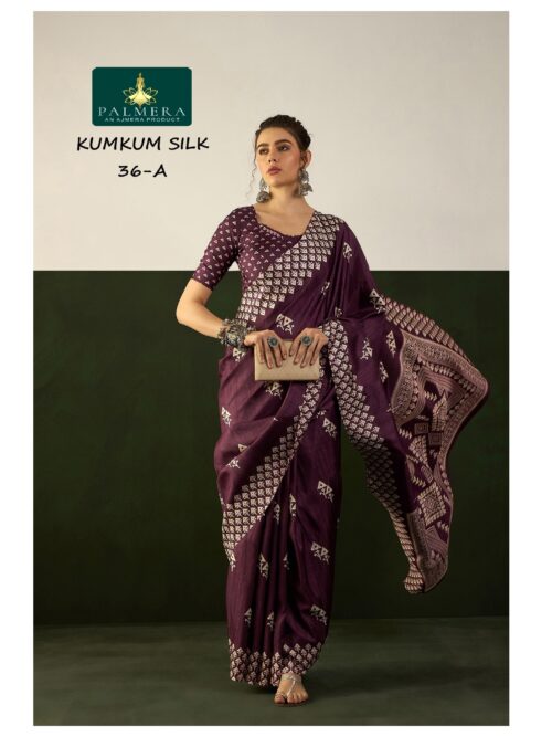 PAL-KUMKUM SILK-36 (KUMRAN SILK)