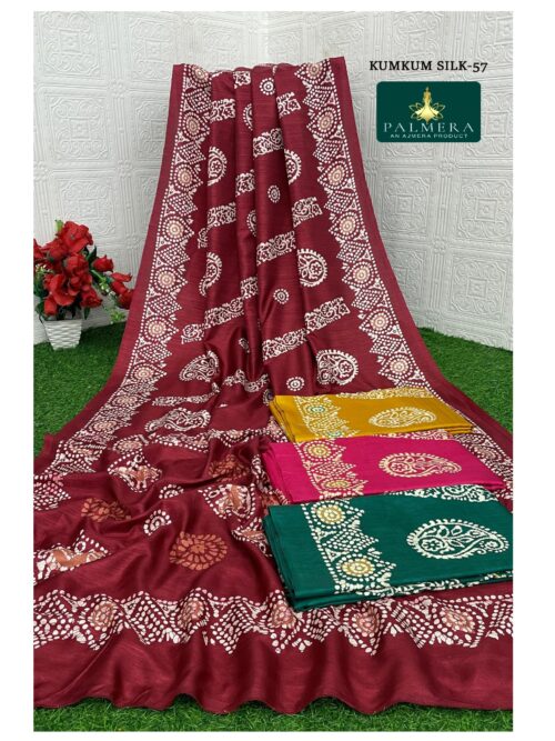 PAL-KUMKUM SILK-57 (KUMRAN SILK)