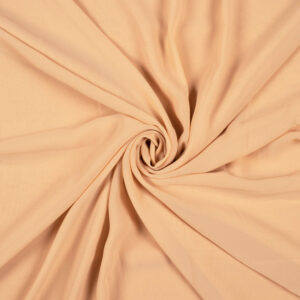 Beige Plain Georgette Fabric