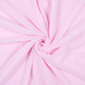 Lace Pink Plain Georgette Fabric