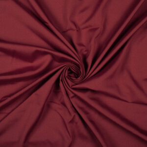 Maroon Plain Lining Butter Crepe Fabric