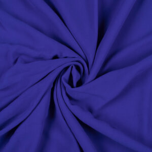Plain Georgette Fabric Royal Blue