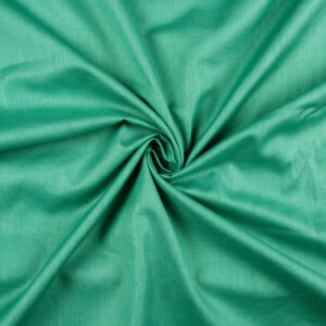 Plain Cotton Flex Fabric Viridian Green