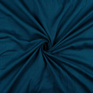 Plain Cotton Flex Fabric Dark Astronaut Blue