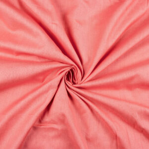 Plain Cotton Flex Fabric Watermelon Pink