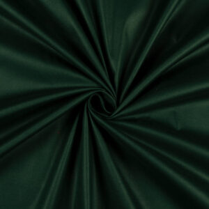 Bottle Green Plain Glazed Cotton Fabric
