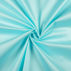 Baby Blue Plain Glazed Cotton Fabric