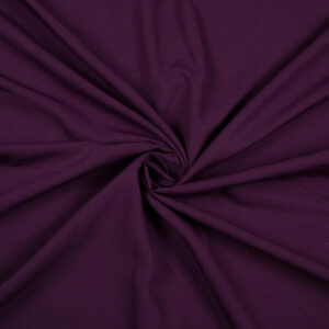 Plain Butter Crepe Fabric Wine Purple