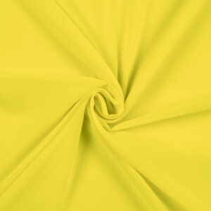 Georgette Fabric Yellow Plain