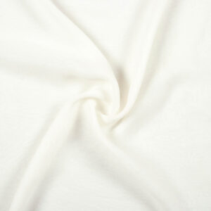 Georgette Fabric White Plain Dyeable Viscose