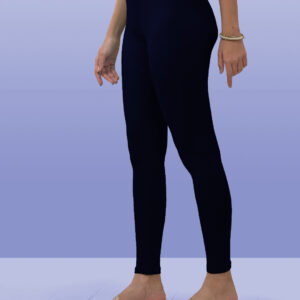 Navy Ankle Length Leggings