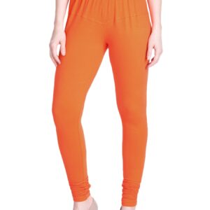 Premium orange Churidar Leggings