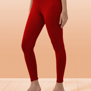Ankle Length Leggings Red